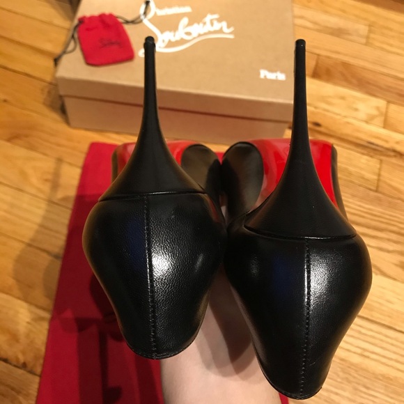 So Kate 120 mm Nappa Shiny Classic pumps stilettos point mate Stylish Red outsol - Picture 5 of 11